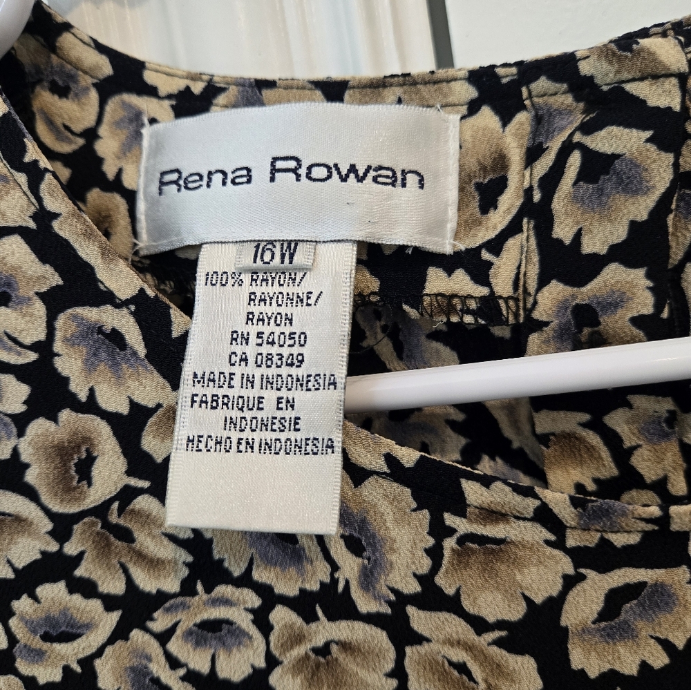 Rena Rowan Black and Cream Midi Pencil Skirt Set - Picture 5 of 10